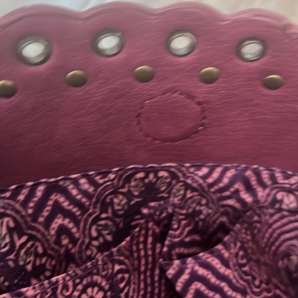 Steve madden handbag in plum red color - Picture 6 of 10